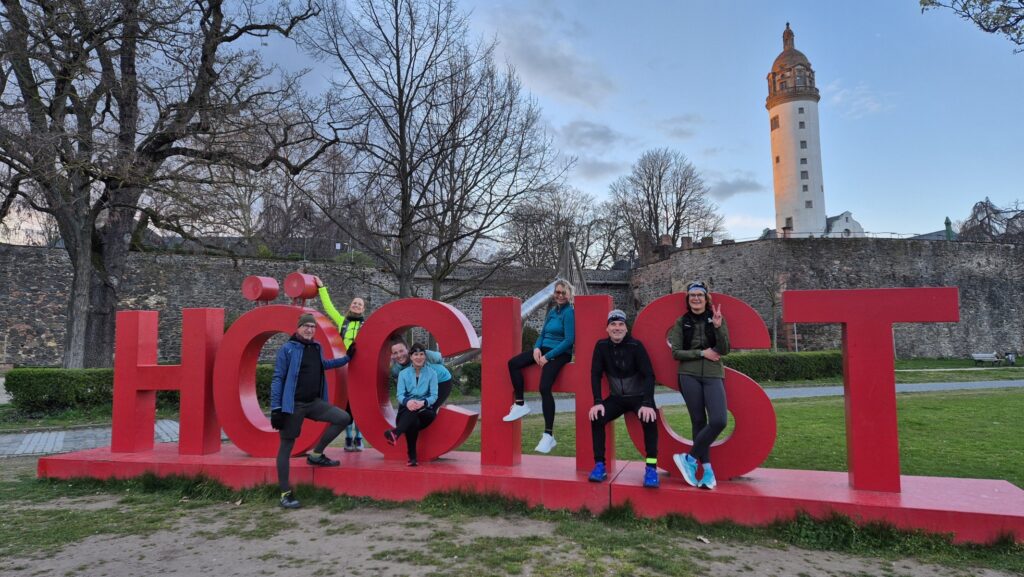 Lauftreff mit Iris Hadbawnik in Frankfurt Nied