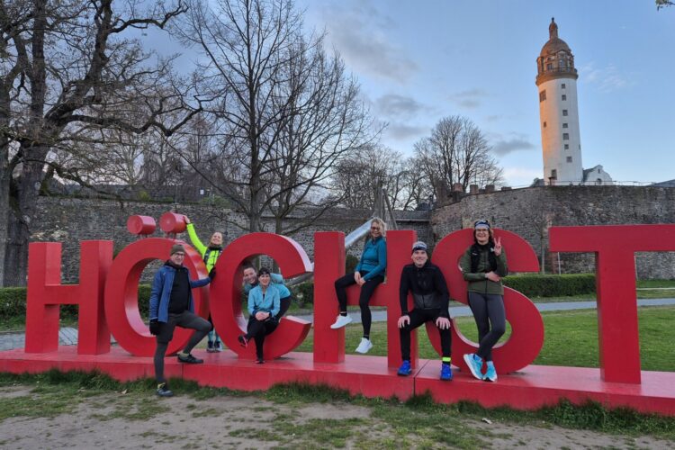 Lauftreff mit Iris Hadbawnik in Frankfurt Nied
